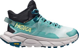 HOKA: Голубые кроссовки 