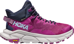 HOKA: Фиолетовые кроссовки 