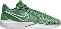 Nike: Зелёные кроссовки 
