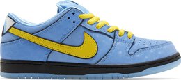 Nike: Синие кроссовки  Dunk Low Pro SB