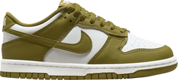 Nike: Зелёные кроссовки  Dunk Low