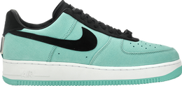 Nike: Зелёные кроссовки  Air Force 1 Low