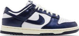 Nike: Синие кроссовки  Dunk Low Premium