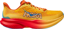 HOKA: Оранжевые кроссовки 