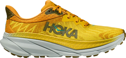 HOKA: Жёлтые кроссовки 