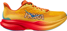 HOKA: Оранжевые кроссовки 