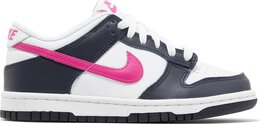 Nike: Розовые кроссовки  Dunk Low