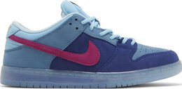 Nike: Синие кроссовки  Dunk Low