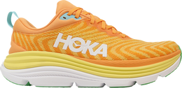 HOKA: Жёлтые кроссовки 