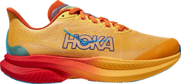 HOKA: Оранжевые кроссовки 