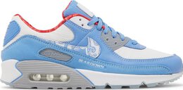 Nike: Синие кроссовки  Air Max 90