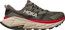 HOKA: Коричневые кроссовки 