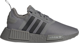 Adidas: Чёрные кроссовки  NMD_R1 J