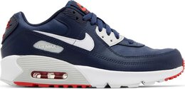 Nike: Красные кроссовки  Air Max 90