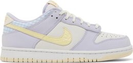 Nike: Фиолетовые кроссовки  Dunk Low SE