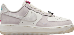 Nike: Фиолетовые кроссовки  Air Force 1