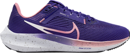 Nike: Фиолетовые кроссовки  Air Zoom