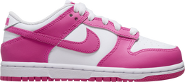 Nike: Розовые кроссовки  Dunk Low