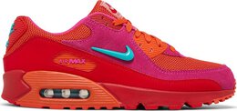 Nike: Розовые кроссовки  Air Max 90