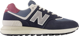 New Balance: Синие кроссовки  574