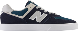 New Balance: Синие кроссовки  574