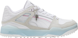 PUMA: Белые кроссовки  Slipstream