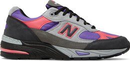 New Balance: Чёрные кроссовки  991