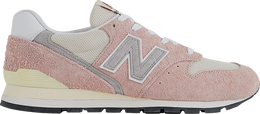 New Balance: Розовые кроссовки  996