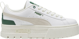 PUMA: Белые кроссовки  Mayze