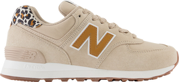 New Balance: Розовые кроссовки  574