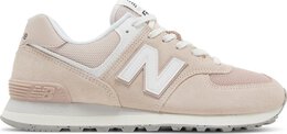 New Balance: Розовые кроссовки  574