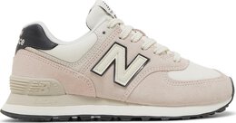 New Balance: Розовые кроссовки  574