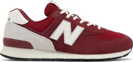 New Balance: Красные кроссовки  574