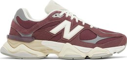 New Balance: Бордовые кроссовки  9060