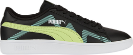 PUMA: Чёрные кроссовки Smash V2