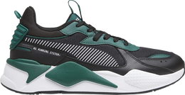 PUMA: Чёрные кроссовки  RS-X