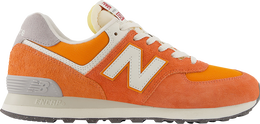 New Balance: Красные кроссовки  574