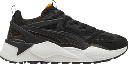 PUMA: Чёрные кроссовки  RS-X