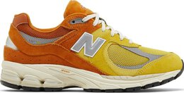 New Balance: Жёлтые кроссовки  2002R