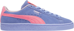 PUMA: Фиолетовые кроссовки  Suede