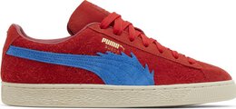 PUMA: Красные кроссовки  Suede