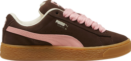 PUMA: Коричневые кроссовки  Suede