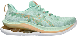 Asics: Зелёные кроссовки  Gel