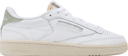 Reebok: Белые кроссовки  Club C 85