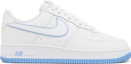 Nike: Белые кроссовки  Air Force 1