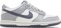 Nike: Светлые кроссовки Dunk Low