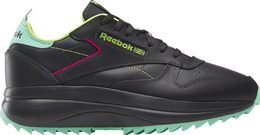 Reebok: Чёрные кроссовки  Classic Leather