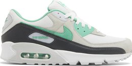 Nike: Зелёные кроссовки  Air Max 90