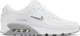 Nike: Светлые кроссовки  Air Max 90