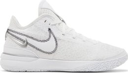 Nike: Белые кроссовки 